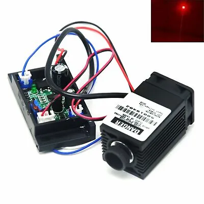 200mW 635nm 638nm Focusable Red Dot Laser Diode Module Driver 12V TTL Fan • £40.38