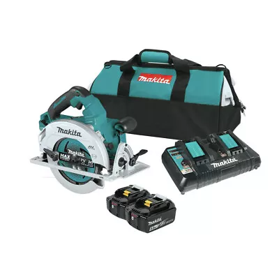 Makita 18V X2 LXT 7-1/4  Circular Saw Kit (5 Ah) XSH06PT-R Certified Refurbished • $239.99