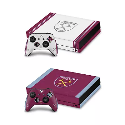 Official West Ham United Fc 2023/24 Crest Kit Vinyl Skin For Xbox One X Bundle • $54.95