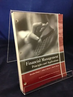 $30.35 • Buy Financial Management:  Principles And... By Titman,...(2014) 2nd VG LL 190522