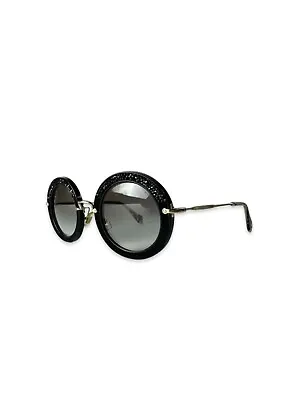 Vintage Retro Style Thick Round Crystal Miu Miu Sunglasses MIU MIU SMU08R • £75