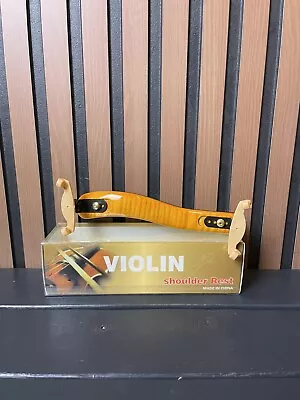 Adjustable Collapsible Versatile Violin Shoulder Rest - Fits 4/4 And 3/4 Size • $19.99