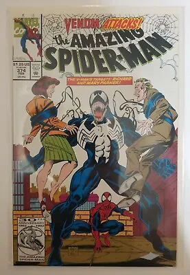 Marvel Comics: Amazing Spider-Man (1993) #374 - Venom Attacks! • $45