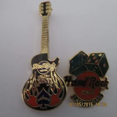 Hard Rock Cafe Las Vegas & Hotel Pins New With Bag • $45