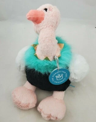 $7.99 • Buy Manhattan Toy Company Brights 10  Ostrich Stuffed Animal Plush