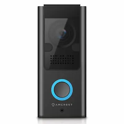 Amcrest Video Doorbell Camera  WiFi Weatherproof Two-Way AudioAngle Warranty • $15.65