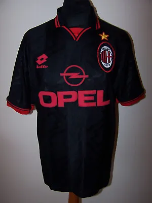 Orginal Maglia AC MILAN 1996/1997 Third Lotto Shirt (LLarge Mens) Jersay Trikot • £150