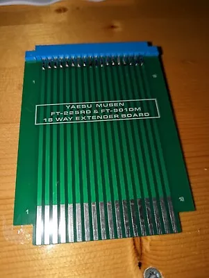 2x Yaesu FT-225/FT901/902 Double Sided 18 Way Riser Boards • £32.70