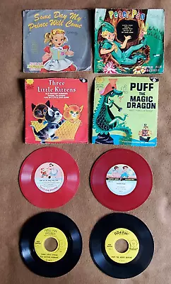 4 Vintage Peter Pan Children Records • $8.99