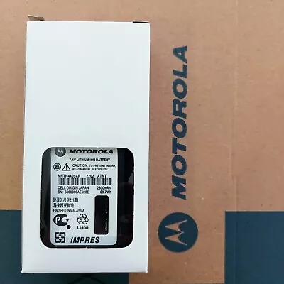 NEW In Box Motorola Xpr Impres 2800mAh Li-Ion Battery For XPR7550E XPR3500E  • $59.99