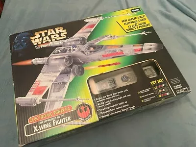 Hasbro Star Wars POTF2 Luke Skywalker Red Five Electronic X-Wing Xwing • $250