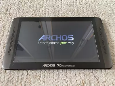 Archos 70b Internet Tablet 70 8GB Wi-Fi 7in - Black - Fair Condition • £0.50