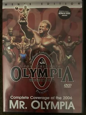 MR. OLYMPIA WEEKEND 2006 Bodybuilding DVD 2-disc Men’s Edition & Expo Ball Disc • £20