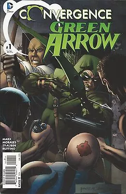 Convergence Green Arrow Comic 1 Cover A First Print 2015 Christy Marx Morales DC • $13.45