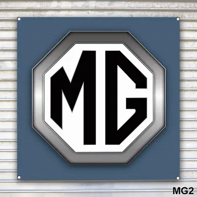 MG Banner Sign Wall Art • $34.95