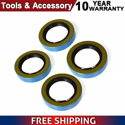 Set Of 4  Mobile Home Trailer Axle Grease Seal 1.719'' X 2.565'' Wheel Seal • $12.54