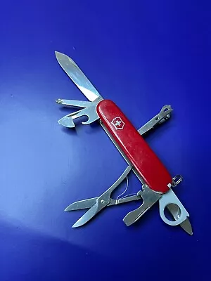 Victorinox Explorer Red Swiss Army Knife W/ Magnifying Glass  • $32