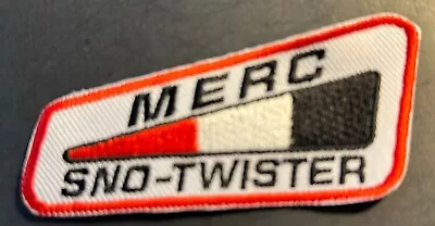 Mercury Sno-twister Snowmobile Patch New About 2  X 4   (a82) • $19.99