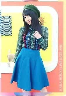 Nana Mizuki LIVE GATE 2018 NANACA Blue Skirt / Green Beret Hat • $35