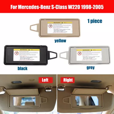 NEW Sun Visor Mirror Frame Cover For Mercedes-Benz S-Class W220 1998-2005 • $32