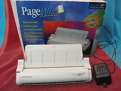 Microtek Page Wiz Scanner In Box • $9.88