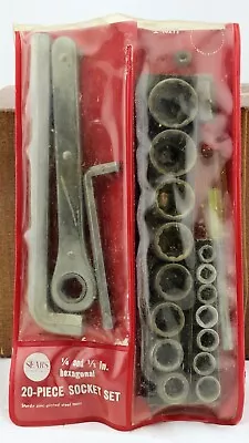 Vintage Sears Socket Set In Pouch • $20