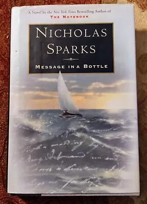 Message In A Bottle By Nicholas Sparks (1998 Hardcover) • $4.99