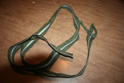 Vintage Conmar 6 Foot Zipper Military? Aluminum? Tested Works!! See Pix!! • $17.99