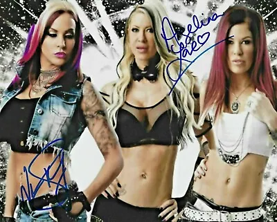 ANGELINA LOVE & VELVET SKY SIGNED 'BEAUTIFUL PEOPLE' 8x10 PHOTO ~SASIGNED COA • $14.59