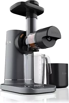 Ninja JC151 NeverClog Cold Press Juicer Powerful Slow Juicer With Total Pulp Co • $129.99