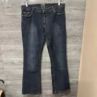 CHOR Bootcut Straight Stretch Denim Punk Jeans W 32 Inseam 32 • $15