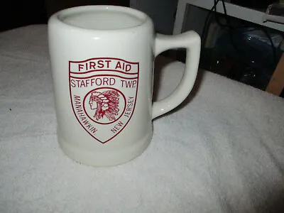 Stafford Twp First Aid Manahawkin N.J. Stein / Mug Building Ded. & Rig Wet. 1976 • $16.14