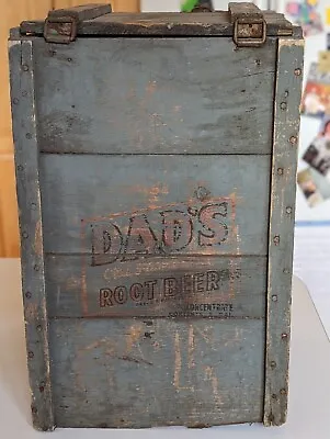 Dads Root Beer Advertising Crate 5 Gallon Bottle Concentrate Utgaard Hatchery WI • $799.99