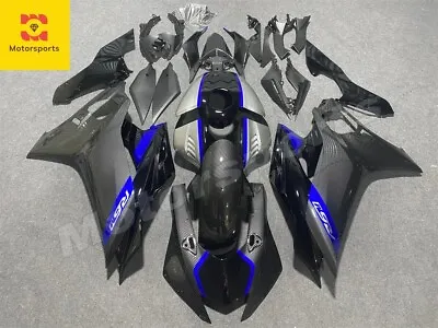 Carbon Fiber Paint Blue Fairing Kit For Yamaha YZF R6 2017-2021 18 Body Tank Cap • $698.28