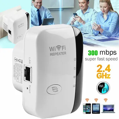 WiFi Range Extender Internet Booster Wireless Signal Repeater Wireless Amplifier • $9.99