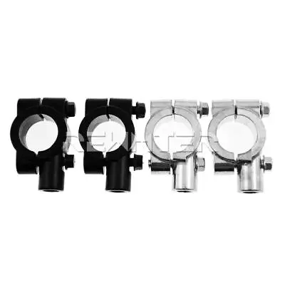 Universal Motorcycle Handle Bar Mirror Mount Holder Clamp Adaptor • $7.99