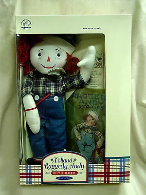 Applause - Raggedy Andy  - Reproduction Volland Andy With Book - Limited Edition • $65