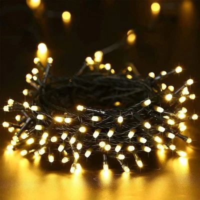 £9.99 • Buy 200LED Solar String Lights Waterproof Halloween Christmas Garden Decoration