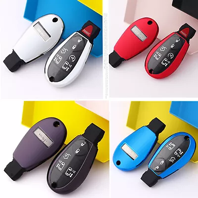 TPU Soft Car Smart Remote Key Fob Case Cover Bag Holder For Chrysler Dodge Jeep  • $15.19