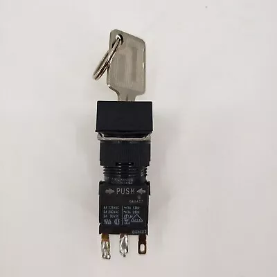 Omron A3GJ-K511-G 2 Position Maintained Selector Switch With Key • $19.99