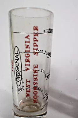 West Virginia State (2) Souvenir Shot Glass Moonshine Sipper • $25