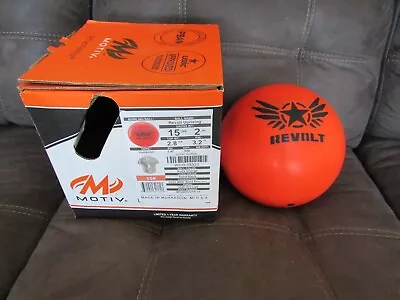 Motiv Revolt Uprising Bowling Ball ~15 Lbs ~ New In Box • $125