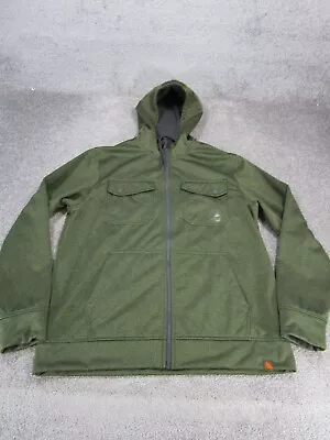 L.L. Bean Jacket Mens Large Green Parka Hooded Outdoor • $34.99