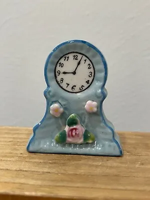 Vintage Japanese H Kato Occupied Japan Porcelain Clock Figurine • $25