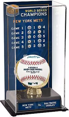 New York Mets 1969 World Series Champions Sublimated Case & Series Listing Image • $49.99