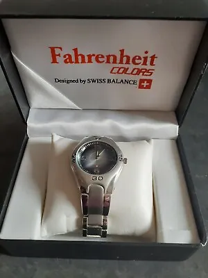 Fahrenheit Colors Mens Watch Designed By Swiss Balance • £30