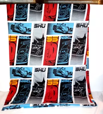 (1 )Disney Pixar Cars Pop Art Twin Flat Sheet Nigel Lightning McQueen 95  X 66  • $9.99