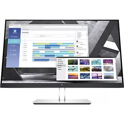 HP E27q G4 27  Monitor 1440p IPS 5ms VGA DisplayPort HDMI 9VG82AA • $299