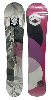 ​FTWO  White Deck  All-MOUNTAIN SNOWBOARD - 145CM/56  LONG • $199.99