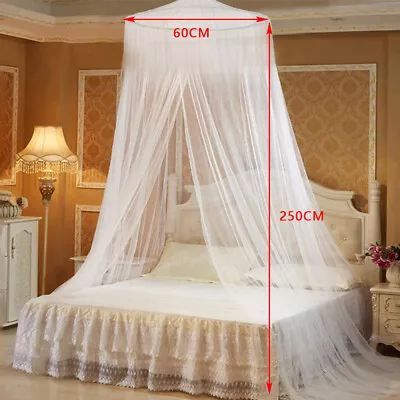 Mosquito Net Canopy Insect Bed Lace Netting Mesh Princess Bedding Drape Cover. • $11.99